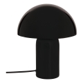 Atmosphera - Lampada da tavolo LITO 1xE27/25W/230V nera