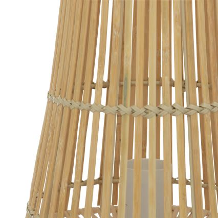 Atmosphera - Lampada da tavolo MAHE 1xE27/25W/230V bambù