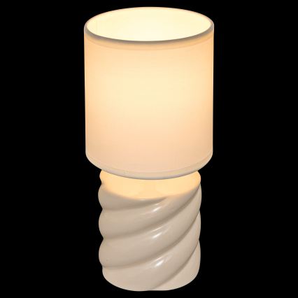 Atmosphera - Lampada da tavolo NOLY 1xE14/40W/230V beige