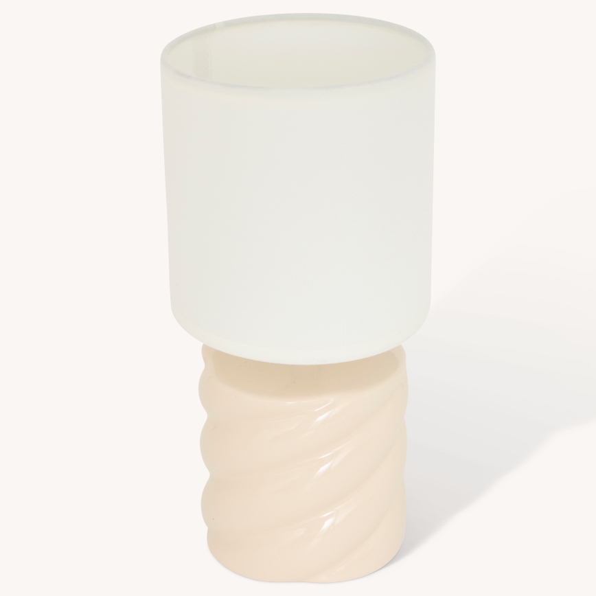 Atmosphera - Lampada da tavolo NOLY 1xE14/40W/230V beige