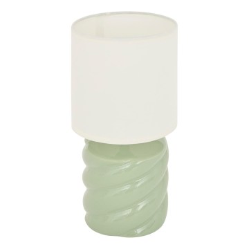Atmosphera - Lampada da tavolo NOLY 1xE14/40W/230V verde