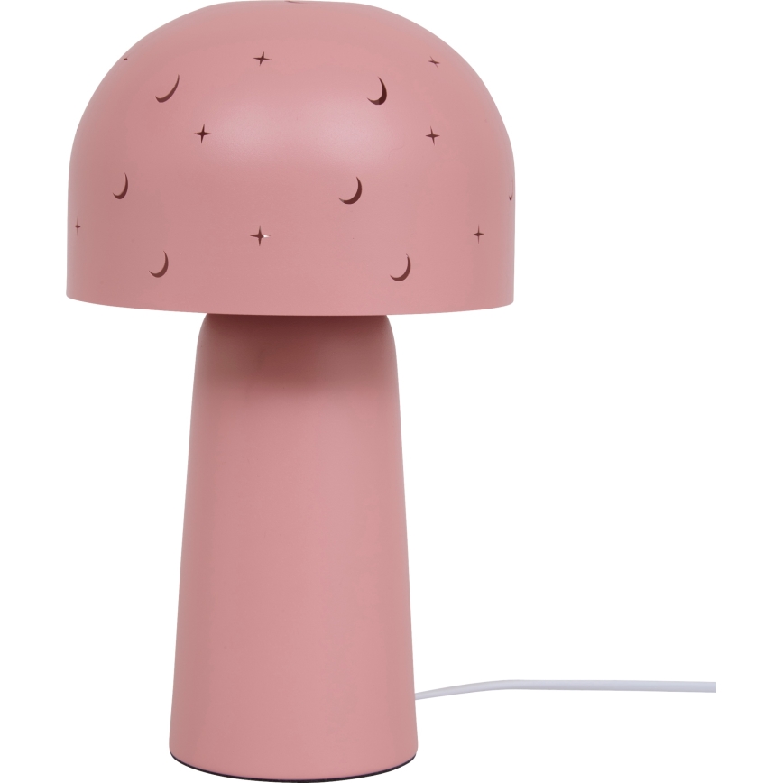 Atmosphera - Lampada da tavolo per bambini STARRY MUSHROOM 1xE14/25W/230V rosa