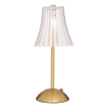 Atmosphera - Lampada da tavolo ricaricabile a LED dimmerabile con sensore touch ANETH LED/3,7V 1800 mAh