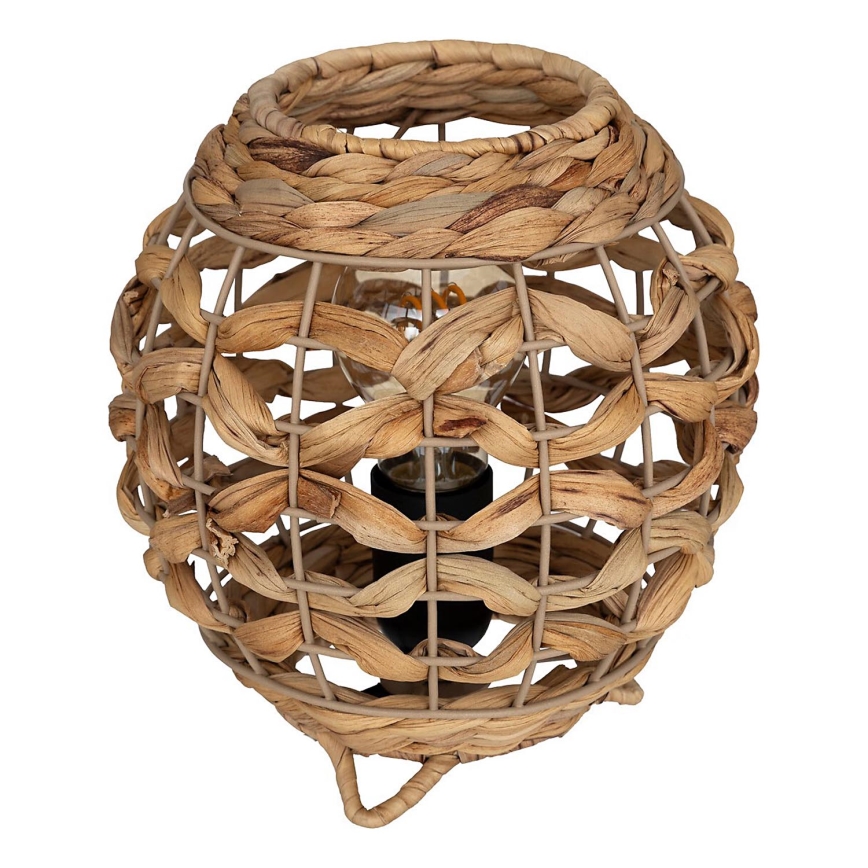 Atmosphera - Lampada da tavolo SAND 1xE27/40W/230V giacinto d'acqua