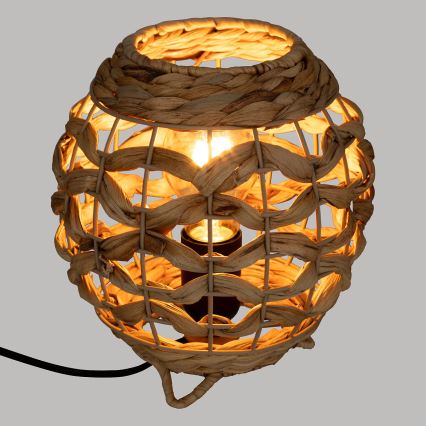Atmosphera - Lampada da tavolo SAND 1xE27/40W/230V giacinto d'acqua