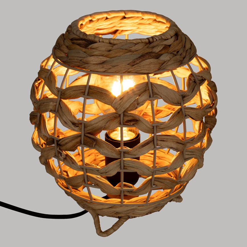 Atmosphera - Lampada da tavolo SAND 1xE27/40W/230V giacinto d'acqua