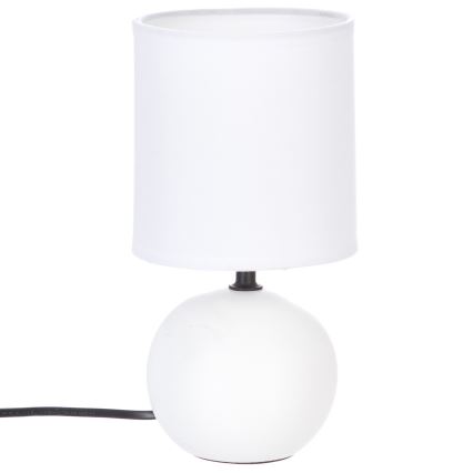 Atmosphera - Lampada da tavolo TIMÉO 1xE14/60W/230V bianco opaco