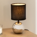 Atmosphera - Lampada da tavolo TIMÉO 1xE14/60W/230V cromo lucido/nero