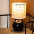Atmosphera - Lampada da tavolo TIMÉO 1xE14/60W/230V nero/bianco