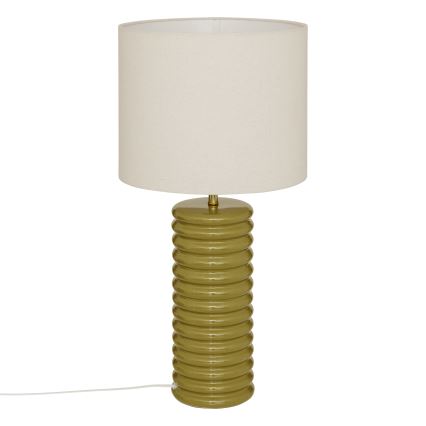 Atmosphera - Lampada da tavolo VINUS 1xE27/60W/230V kaki