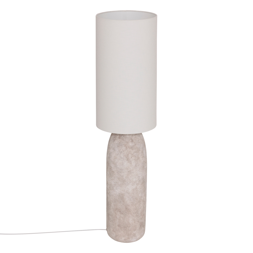 Atmosphera - Lampada da terra KEYAH 1xE27/40W/230V 111 cm grigia