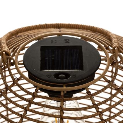 Atmosphera - Lampada solare LED CUBA LED/1,2V IP44 rattan
