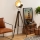 Atmosphera - Lampadaire EBOR 1xE27/25W/230V pin/laiton