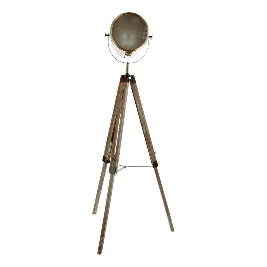 Atmosphera - Lampadaire EBOR 1xE27/25W/230V pin/laiton
