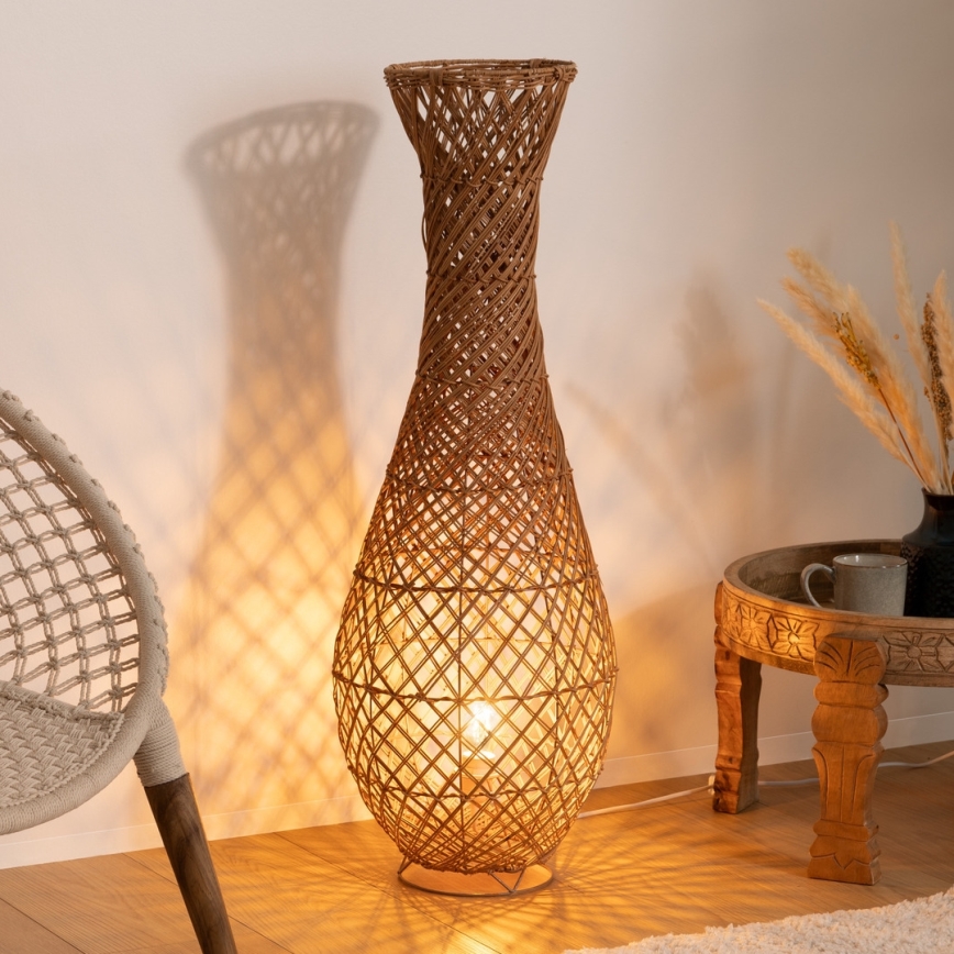 Atmosphera - Lampadaire ELOISE 1xE27/40W/230V rotin