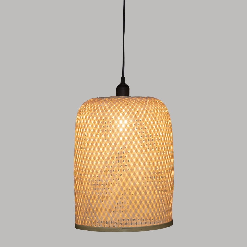 Atmosphera - Lampadario a sospensione con filo ALI 1xE27/40W/230V bambù