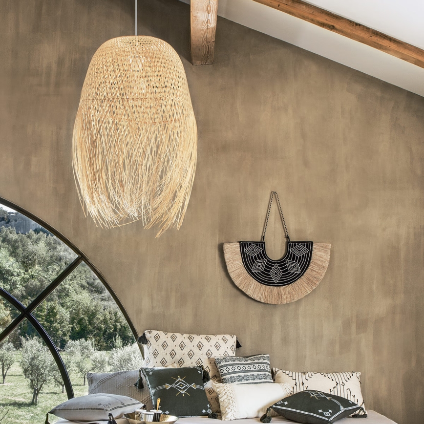 Atmosphera - Lampadario a sospensione con filo ELIS 1xE27/40W/230V bambù