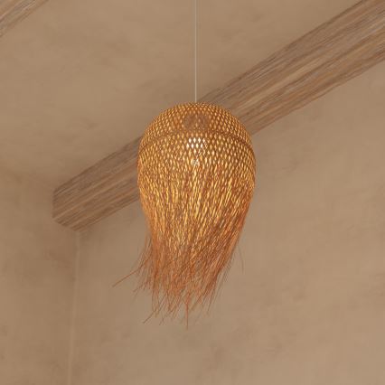 Atmosphera - Lampadario a sospensione con filo ELIS 1xE27/40W/230V bambù
