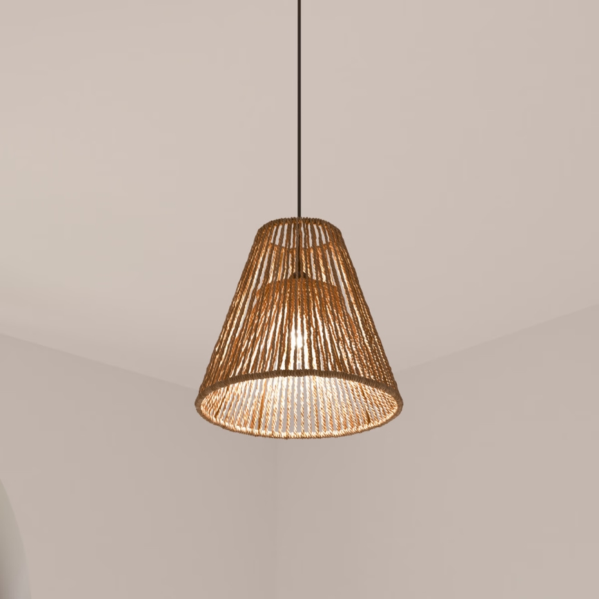 Atmosphera - Lampadario a sospensione con filo GIADA 1xE27/40W/230V iuta