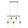 Atmosphera - Lampadario a sospensione con filo JAKE 5xE27/40W/230V pino