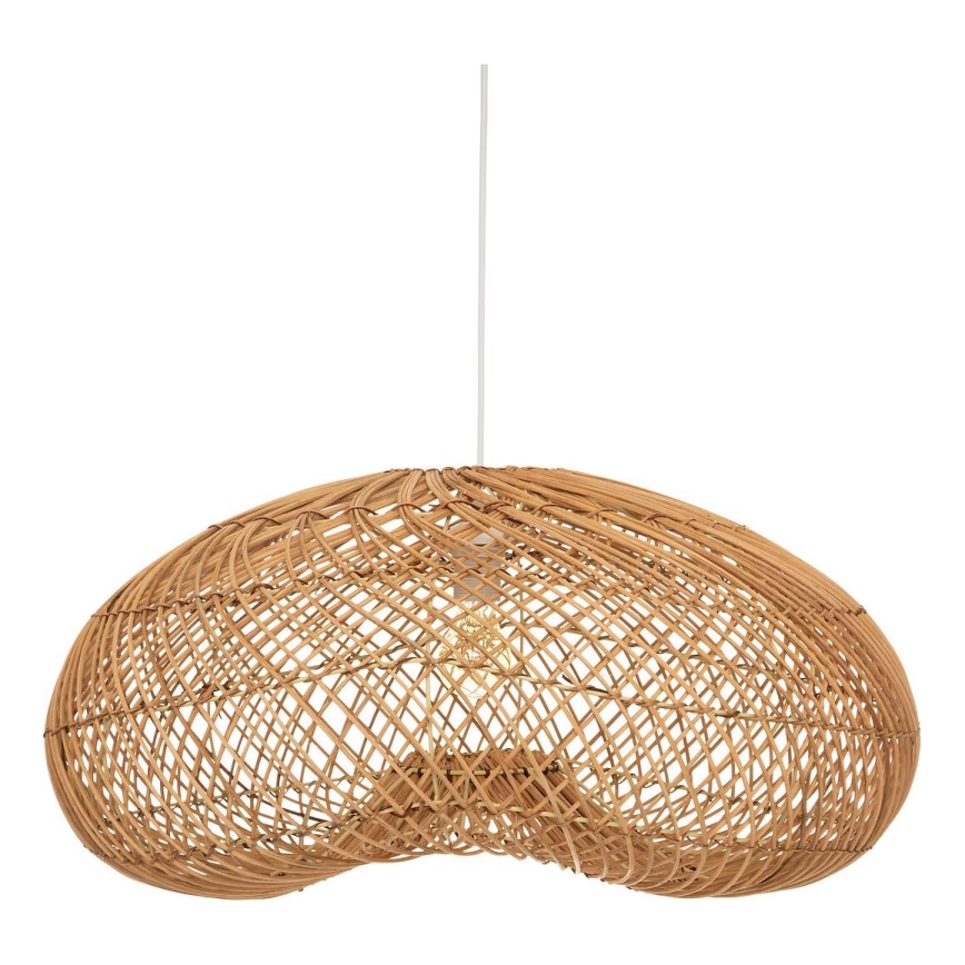 Atmosphera - Lampadario a sospensione con filo JENY 1xE27/40W/230V rattan