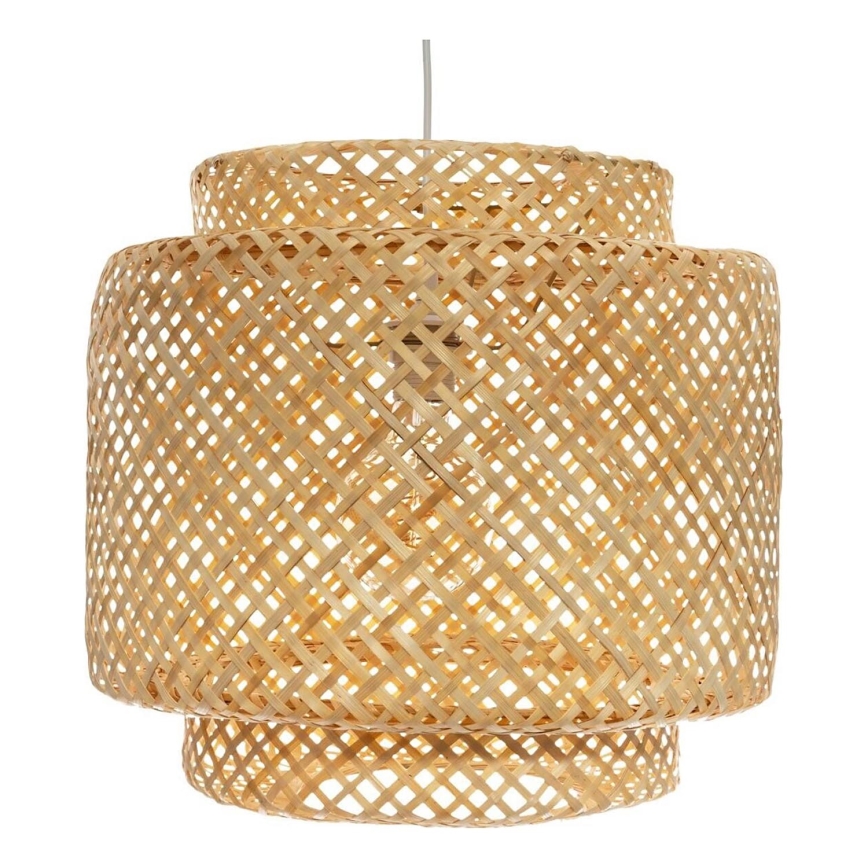 Atmosphera - Lampadario a sospensione con filo LIBY 1xE27/40W/230V bambù
