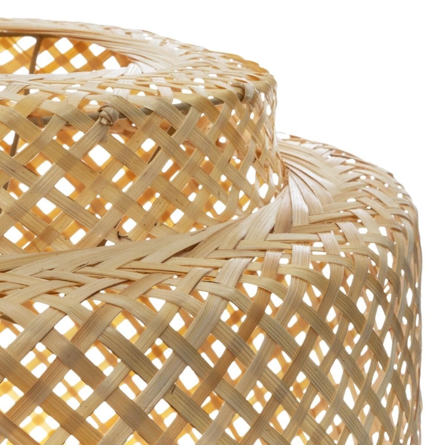 Atmosphera - Lampadario a sospensione con filo LIBY 1xE27/40W/230V bambù