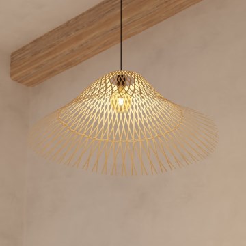 Atmosphera - Lampadario a sospensione con filo MOXA 1xE27/60W/230V bambù