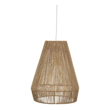 Atmosphera - Lampadario a sospensione con filo PALM 1xE27/40W/230V iuta
