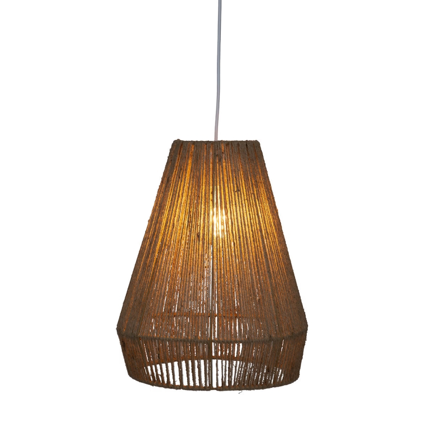 Atmosphera - Lampadario a sospensione con filo PALM 1xE27/40W/230V iuta