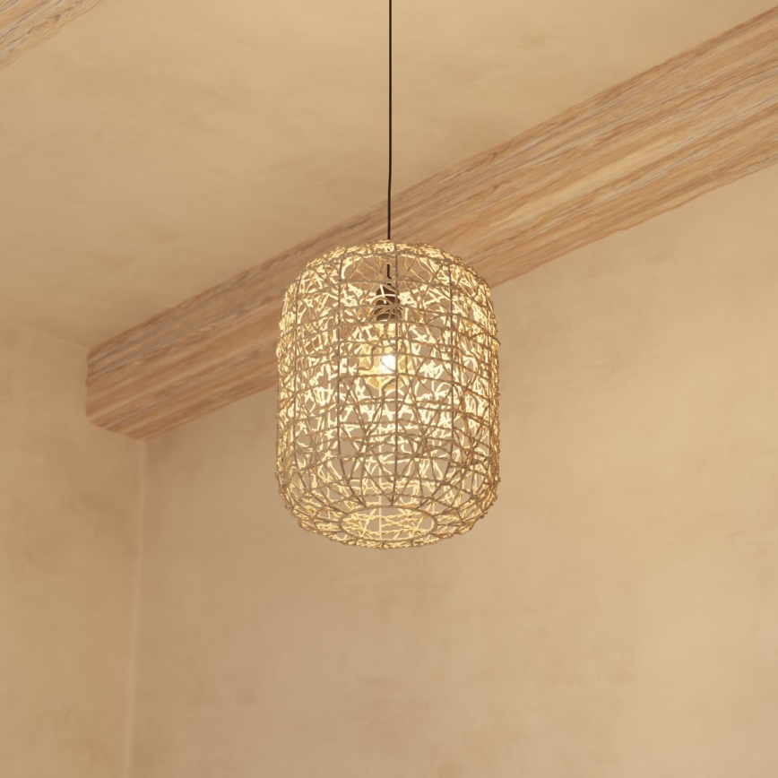 Atmosphera - Lampadario a sospensione con filo RAAHE 1xE27/40W/230V iuta