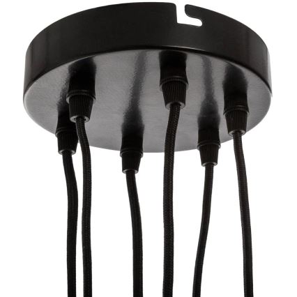 Atmosphera - Lampadario a sospensione con filo UDELL 6xE27/40W/230V ragno
