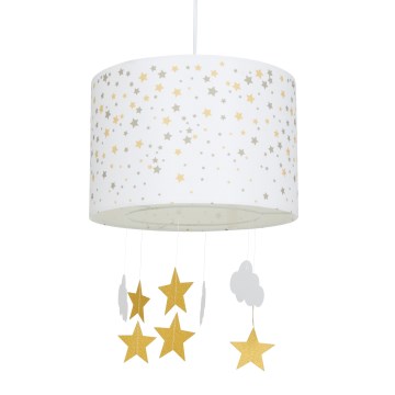 Atmosphera - Lampadario per bambini a cavo STARS 1xE27/40W/230V