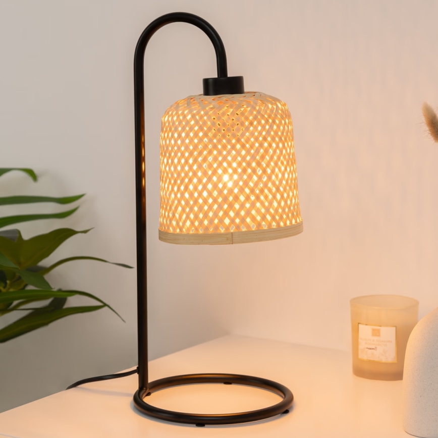 Atmosphera - Lampe de table ALI 1xE27/25W/230V bambou
