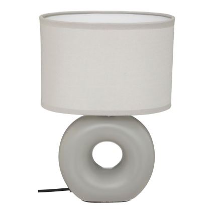 Atmosphera - Lampe de table BARU 1xE14/40W/230V gris
