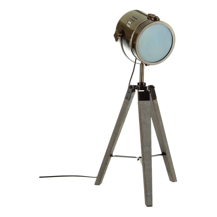Atmosphera - Lampe de table EBOR 1xE14/25W/230V pin/laiton