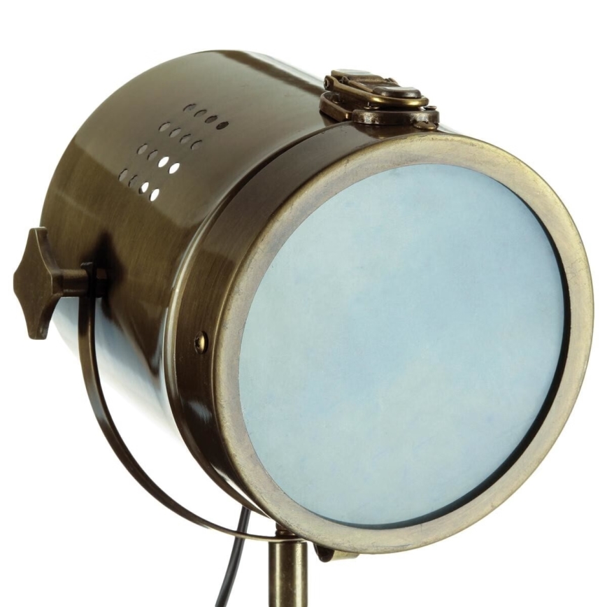 Atmosphera - Lampe de table EBOR 1xE14/25W/230V pin/laiton