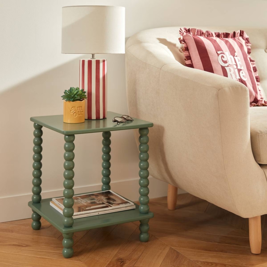 Atmosphera - Lampe de table FRIDA 1xE14/60W/230V rouge