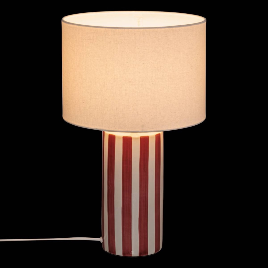 Atmosphera - Lampe de table FRIDA 1xE14/60W/230V rouge