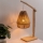 Atmosphera - Lampe de table KARLA 1xE27/40W/230V bambou