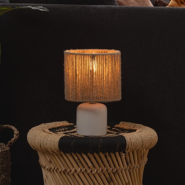 Atmosphera - Lampe de table KOBY 1xE14/40W/230V blanc