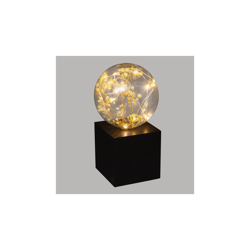 Atmosphera - Lampe de table LED MICRO LED/2xAAA anthracite