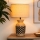 Atmosphera - Lampe de table MENA 1xE27/40W/230V jacinthe d'eau
