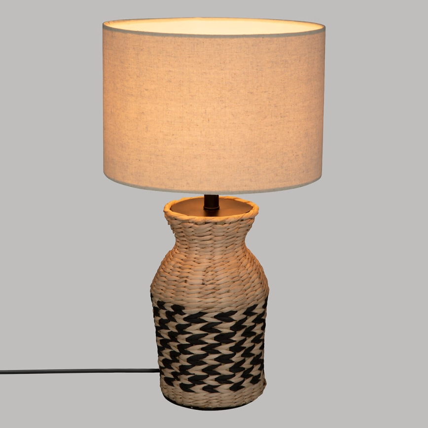 Atmosphera - Lampe de table MENA 1xE27/40W/230V jacinthe d'eau