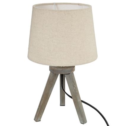 Atmosphera - Lampe de table MINI 1xE14/25W/230V pin/beige