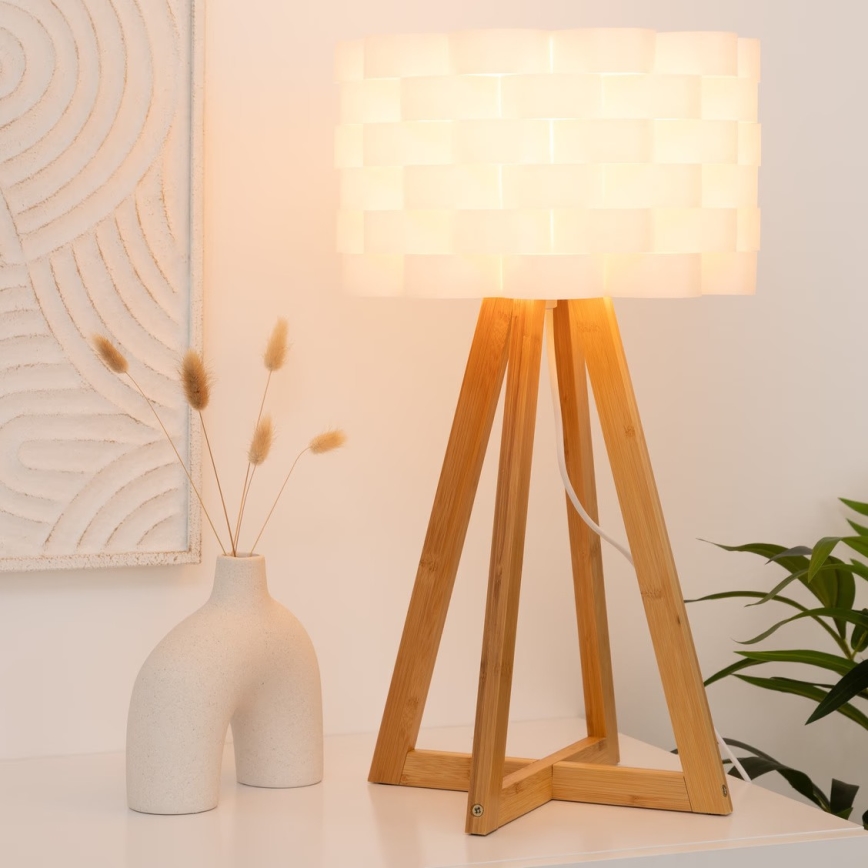 Atmosphera - Lampe de table MOKI 1xE14/40W/230V bambou
