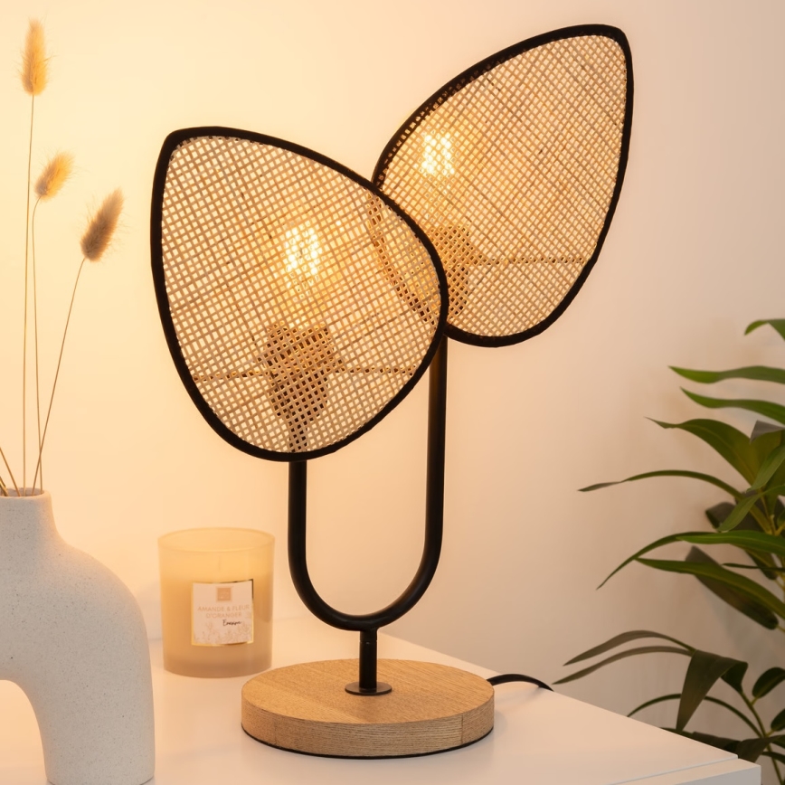 Atmosphera - Lampe de table OLME 1xE27/40W/230V rotin
