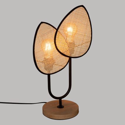 Atmosphera - Lampe de table OLME 1xE27/40W/230V rotin