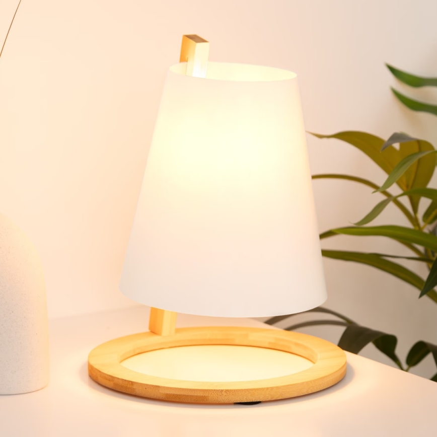 Atmosphera - Lampe de table PITA 1xE14/40W/230V bambou