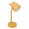 Atmosphera - Lampe de table pour enfant OREILLES 1xE14/40W/230V jaune